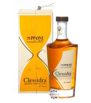 Pisoni Grappa Clessidra (50 % Vol., 0,7 Liter) (50 % Vol., hide)