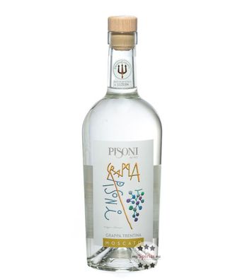 Pisoni Moscato Grappa (43 % Vol., 0,7 Liter) (43 % Vol., hide)