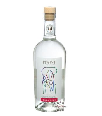 Pisoni Grappa Trentina Teroldego (43 % Vol., 0,7 Liter) (43 % Vol., hide)