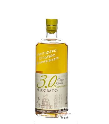Mazzetti 3.0 Grappa Altogrado 0,7l (51,4 % Vol., 0,7 Liter) (51,4 % Vol., hide)