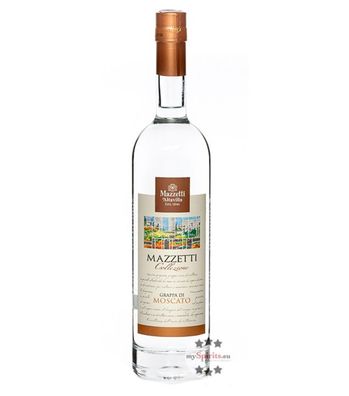 Mazzetti Grappa di Moscato (43 % Vol., 0,7 Liter) (43 % Vol., hide)