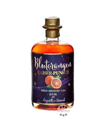 Prinz Blutorangen Kaiser-Punsch (30 % Vol., 0,5 Liter)