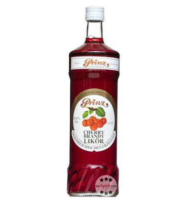 Prinz Cherry Brandy Kirschenlikör (20,5 % Vol., 1,0 Liter) (20,5 % Vol., hide)