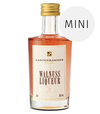 Lantenhammer Walnussliqueur (30% vol., 0,05 Liter)