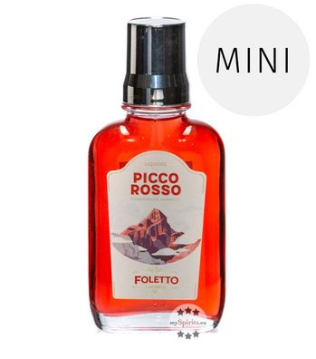 Foletto Picco Rosso Likör 0, (61 % Vol., 0,1 Liter) (61 % Vol., hide)