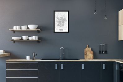Poster - 20x30 cm - Stadtplan Enschede (Gr. 20x30 cm)
