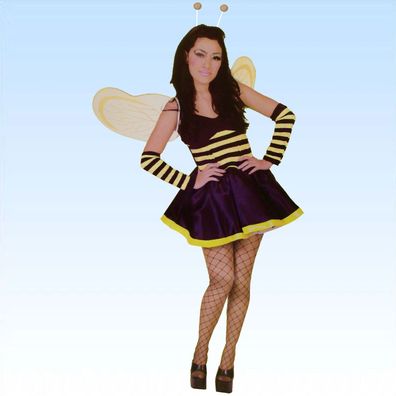 Kostüm Biene mit Flügeln Größe 38/40 Tierkostüm Bienenkostüm Tierkostüme