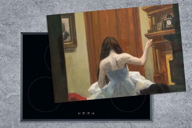 Herdabdeckplatte - 78x52 cm - New Yorker Innenraum - Edward Hopper