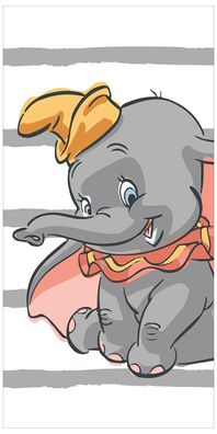 Disney Dumbo "Stripe" kleiner Elefant mit Mütze gestreift Kinder Handtuch Strand