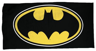 Batman DC Comic Fledermaus Zeichen Gelb Schwarz Badetuch Handtuch 70 x 140 cm, 1