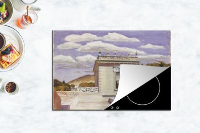 Herdabdeckplatte - 78x52 cm - Herrenhaus Saltillo - Edward Hopper