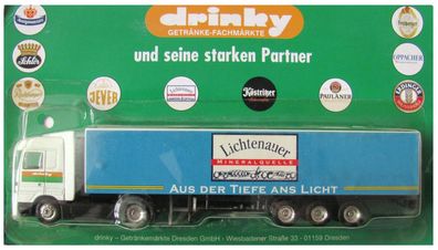 Drinky Getränke Fachmärkte Nr.06 - Lichtenauer Mineralquelle - MB Actros - Sattelzug