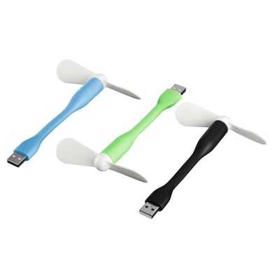 Hama USB Mini Ventilator Laptop/ Notebook Zubehör flexibeler Schwanenhals Fan