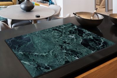 Herdabdeckplatte - 90x52 cm - Marmor - Stein - Textur