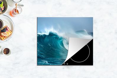 Herdabdeckplatte - 60x52 cm - Ozean - Golf - Blau