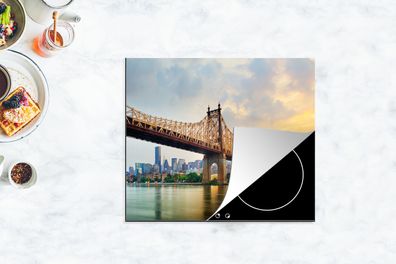 Herdabdeckplatte - 60x52 cm - New York - Queens - Manhattan