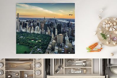 Herdabdeckplatte - 75x52 cm - New York - Central Park - Amerika