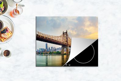 Herdabdeckplatte - 65x52 cm - New York - Queens - Manhattan