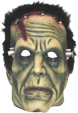 Halloween Horror Deluxe Frankenstein Latex Maske Haaren Evil, Perücke