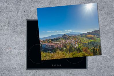 Herdabdeckplatte - 75x52 cm - Toskana - Italien - Sonne