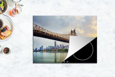 Herdabdeckplatte - 70x52 cm - New York - Queens - Manhattan