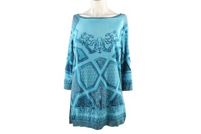 Versace Collection Damen Pullover Gr. 40 blau Neu