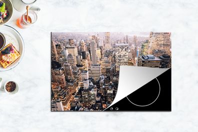 Herdabdeckplatte - 80x52 cm - New York - NYC - Amerika
