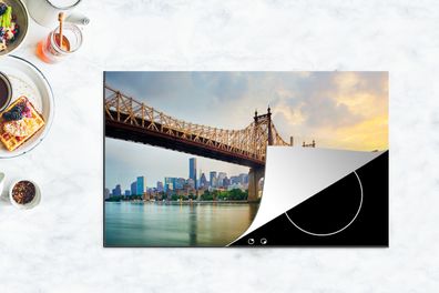 Herdabdeckplatte - 90x52 cm - New York - Queens - Manhattan