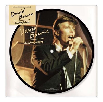 David Bowie (1947-2016): Boys Keep Swinging (40th Anniversary Picture 7") - - ...