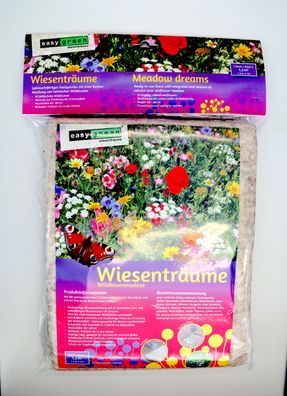Easygreen Wiesenträume 1,2m² Patch - bunt duftende Wildblumen (1,20 m²)