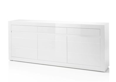 Villa Hauswerk Sideboard Carat weiß 217 x 90 x 42 cm 7Wi2CA51