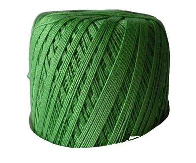 100g Häkelgarn grün Baumwolle stricken häkeln Garn Farbe 332