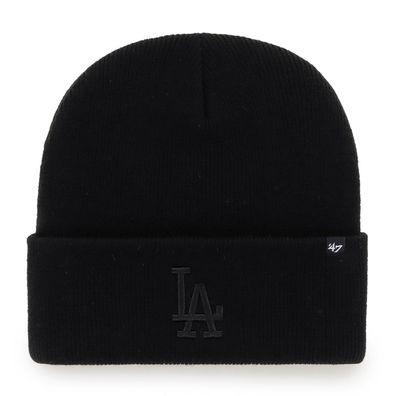 MLB Los Angeles Dodgers Wollmütze Mütze Haymaker schwarz Knit Beanie 195000598173