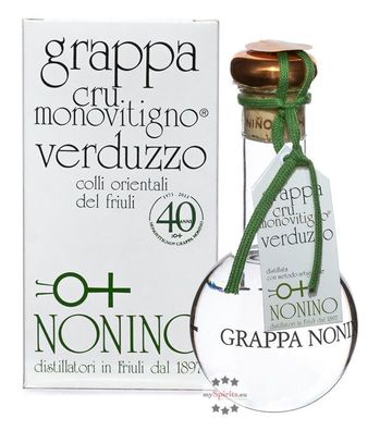 Nonino Grappa Cru Monovitigno Verduzzo (45 % vol., 0,2 Liter) (45 % vol., hide)