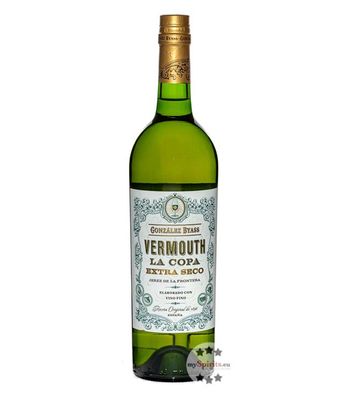 González Byass Vermouth La Copa Extra Seco (17 % Vol., 0,75 Liter) (17 % Vol., hide)
