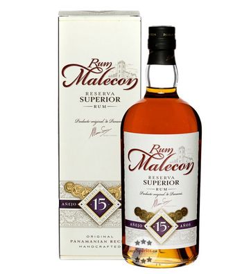 Rum Malecon Reserva Superior 15 Jahre (40 % vol., 0,7 Liter) (40 % vol., hide)