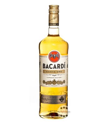 Bacardi Carta Oro Superior Gold Rum (37,5 % vol., 1,0 Liter) (37,5 % vol., hide)
