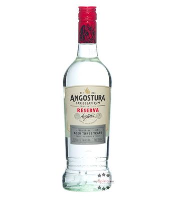 Angostura White Rum Reserva 3 Jahre (37,5 % Vol., 0,7 Liter) (37,5 % Vol., hide)