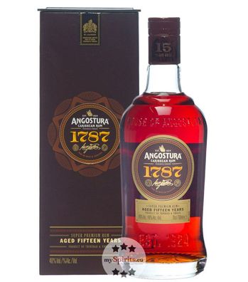 Angostura Rum 1787 - 15 Jahre (, 0,7 Liter) (40 % Vol., hide)