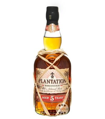 Plantation Barbados Rum 5 Jahre (, 0,7 Liter) (40 % Vol., hide)