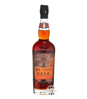 Plantation Overproof Rum O.F.T.D. (69 % Vol., 0,7 Liter) (69 % Vol., hide)