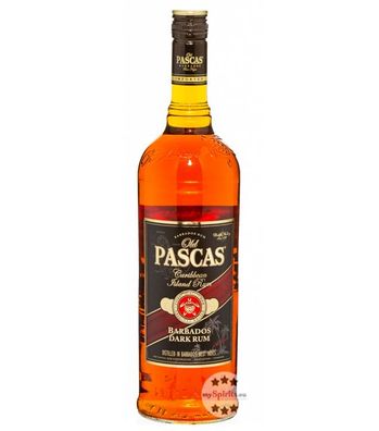 Old Pascas Barbados Dark Rum (37,5 % Vol., 1,0 Liter) (37,5 % Vol., hide)