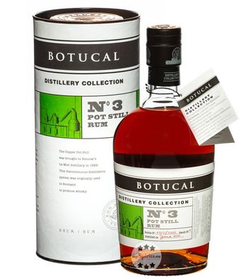 Botucal No 3 Distillery Collection Pot Still Rum (47 % Vol., 0,7 Liter) (47 % Vol., h