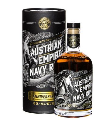 Austrian Empire Navy Rum Anniversary (, 0,7 Liter) (40 % Vol., hide)