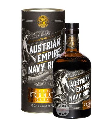 Austrian Empire Navy Rum Cognac Cask (46,5 % Vol., 0,7 Liter) (46,5 % Vol., hide)