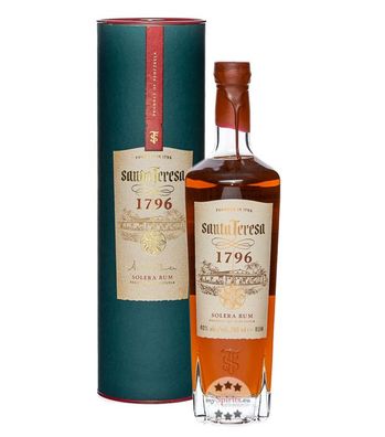 Santa Teresa 1796 Solera Rum (, 0,7 Liter) (40 % Vol., hide)