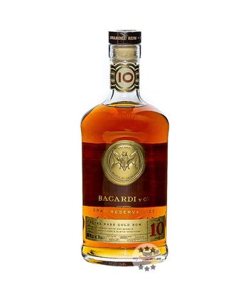 Bacardi Gran Reserva Diez Rum 10 Jahre (, 0,7 Liter) (40 % Vol., hide)