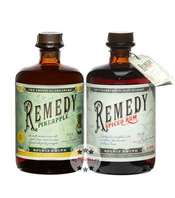 Remedy Set Spiced & Pineapple (40 - 41,5 % Vol., 1,4 Liter)