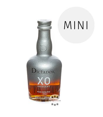 Dictador XO Insolent Rum (, 0,05 Liter) (40 % Vol., hide)