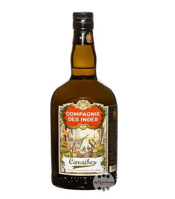 Compagnie des Indes Caraibes Rum (, 0,7 Liter) (40 % Vol., hide)